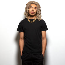 Load image into Gallery viewer, 10mm 14K Gold Stainless Steel Miami Cuban Choker Set