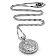 Load image into Gallery viewer, Buddhist Medallion Necklace