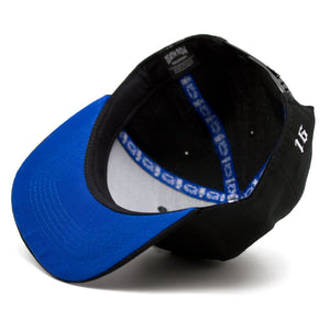 King Ice x Death Row Records- Blue Flat Brim Baseball Hat