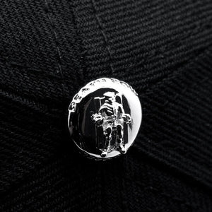 King Ice x Death Row Records- Blue Flat Brim Baseball Hat