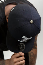 Load image into Gallery viewer, King Ice x Death Row Records- Blue Flat Brim Baseball Hat
