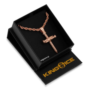 Nail Cross Necklace