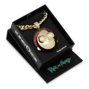 Rick and Morty x King Ice - XL Good Morty Necklace