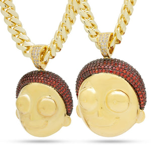 Rick and Morty x King Ice - XL Good Morty Necklace