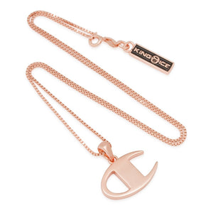 Champion Heritage Rose Gold 925 Sterling Silver Vermeil Necklace