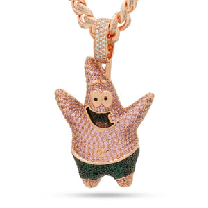 SpongeBob x King Ice - XL Patrick Star Necklace
